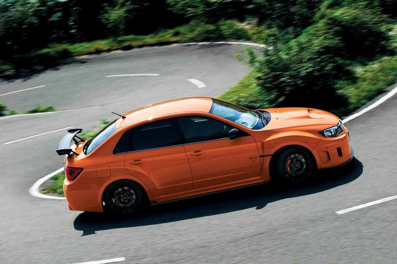 Subaru WRX STI tS Type RA side