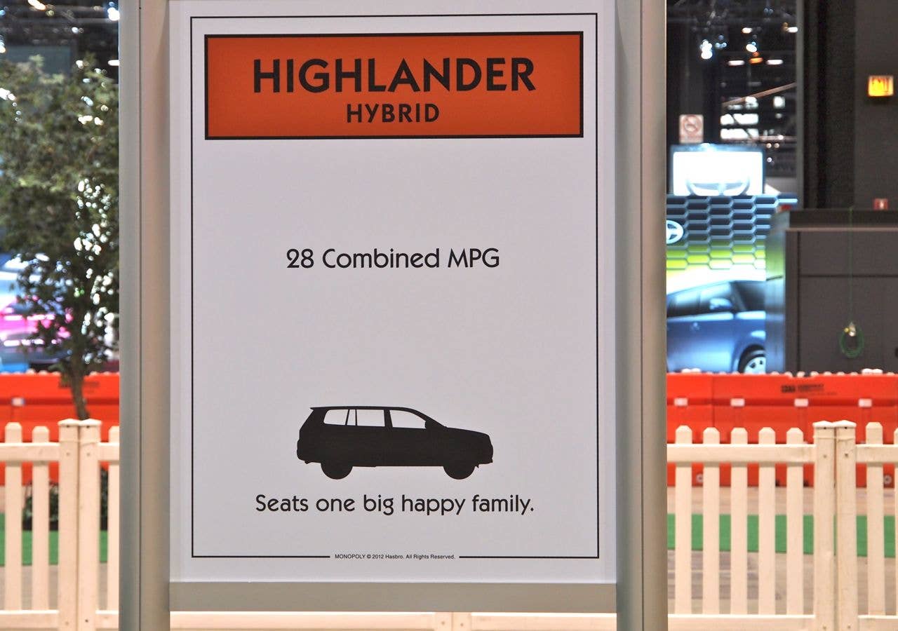 Chicago 2012: Toyota Hybrid Monopoly