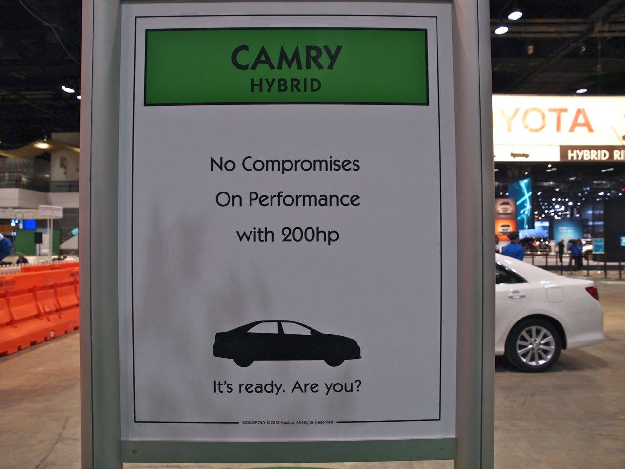 Chicago 2012: Toyota Hybrid Monopoly