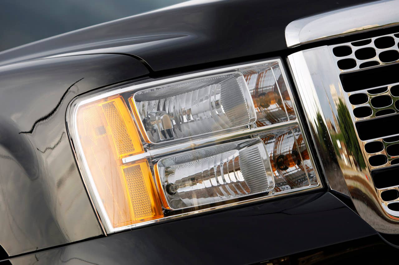 2011 GMC Sierra Denali headlight