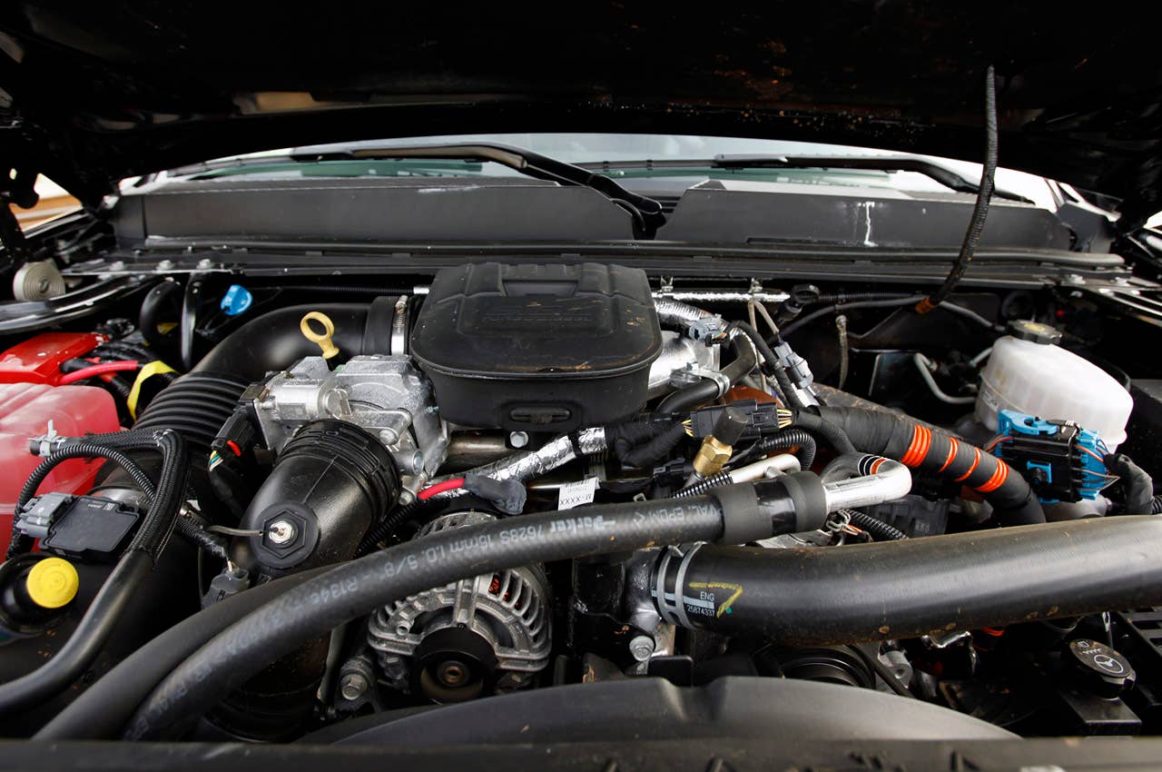2011 GMC Sierra Denali engine