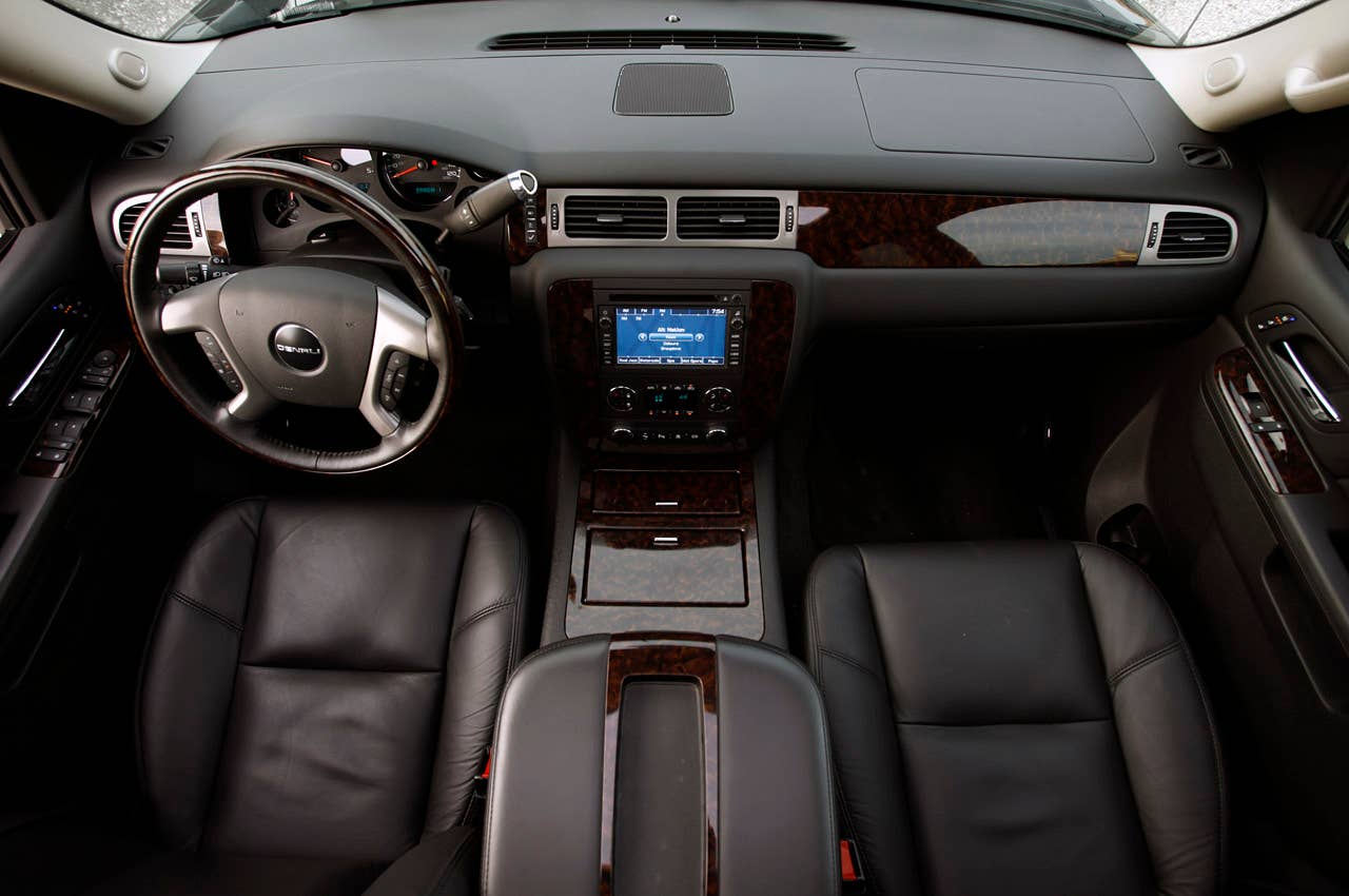 2011 GMC Sierra Denali interior