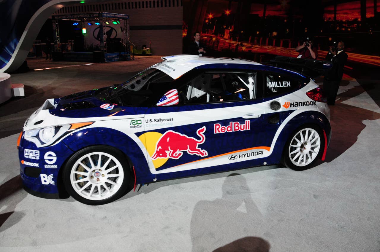 Hyundai Veloster Rally Car: Chicago 2011