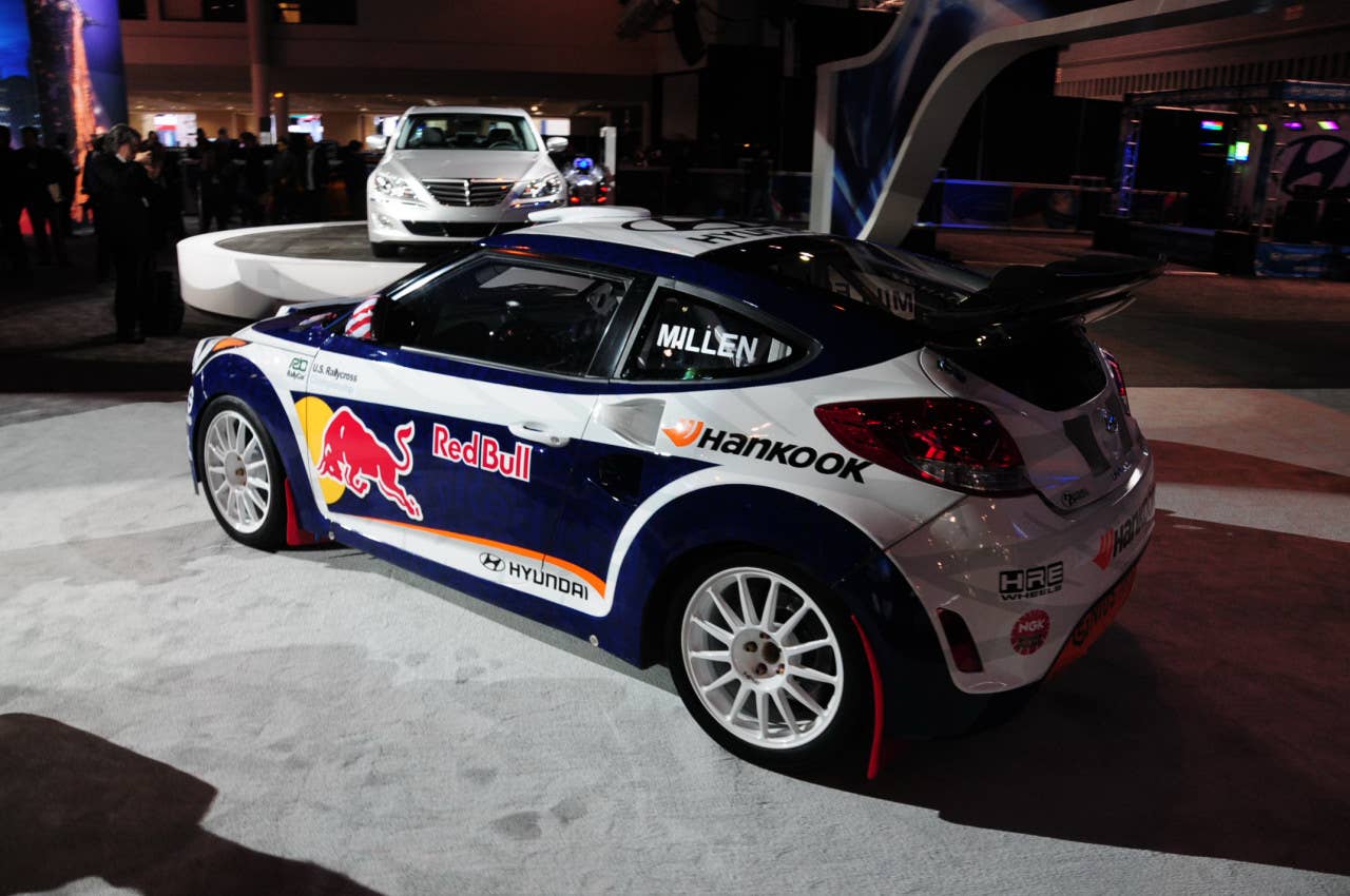 Hyundai Veloster Rally Car: Chicago 2011