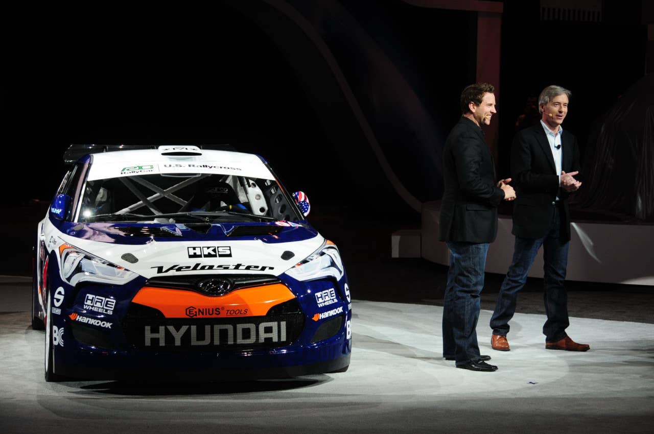 Hyundai Veloster Rally Car: Chicago 2011