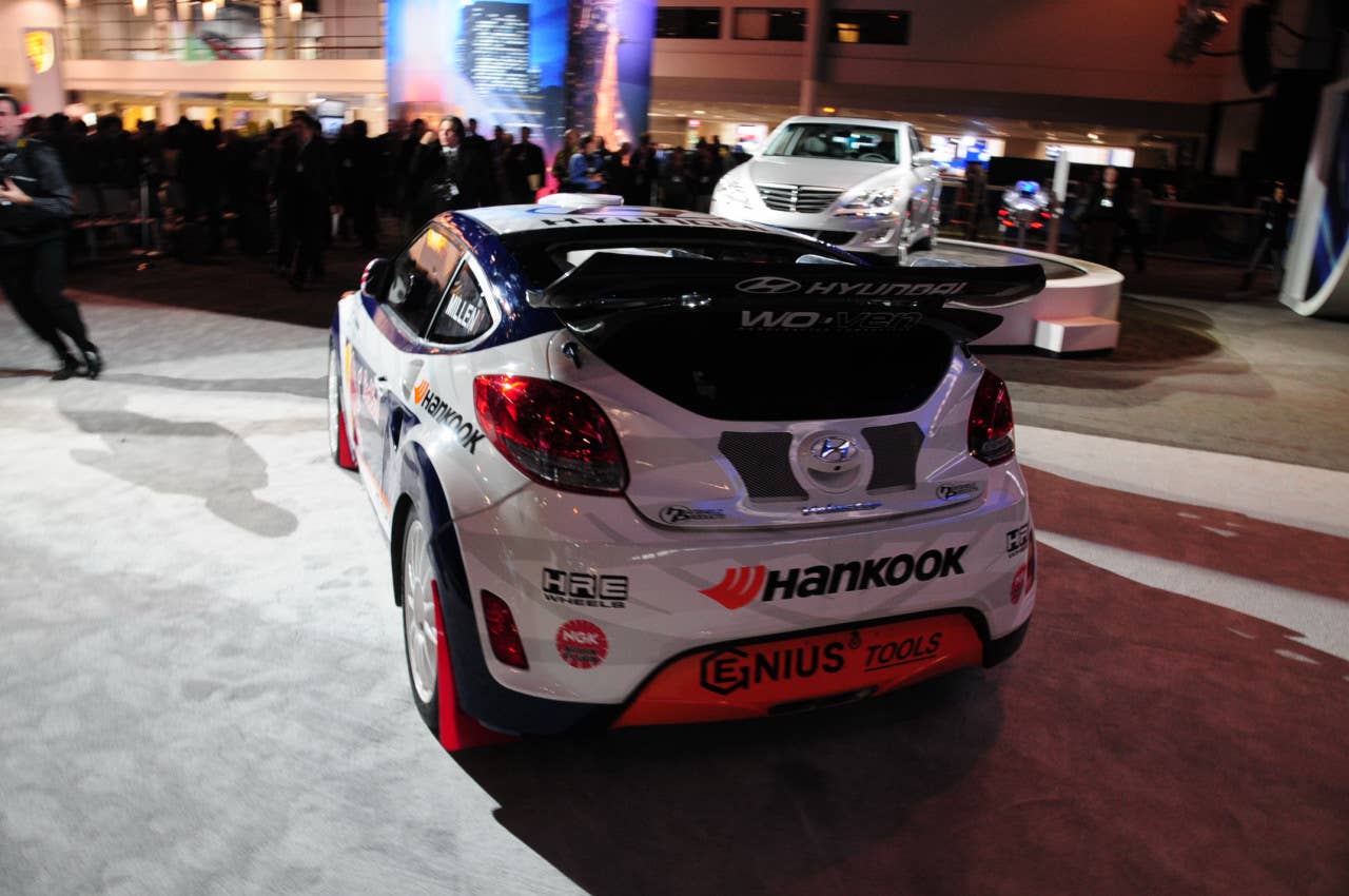 Hyundai Veloster Rally Car: Chicago 2011