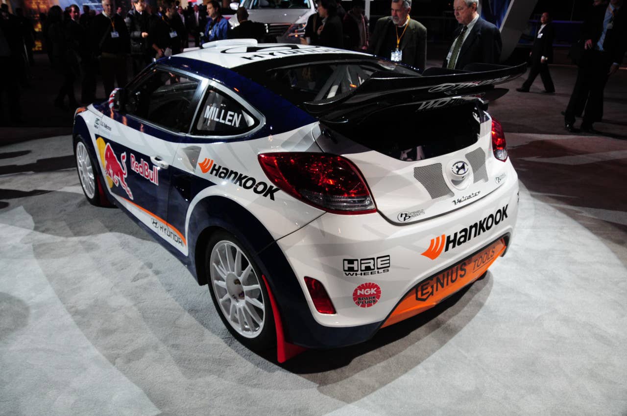 Hyundai Veloster Rally Car: Chicago 2011