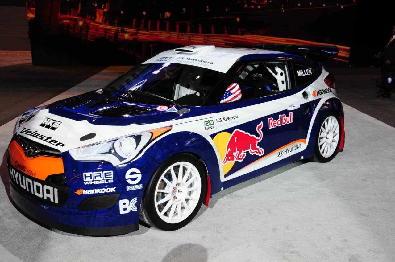 Hyundai Veloster Rally Car: Chicago 2011