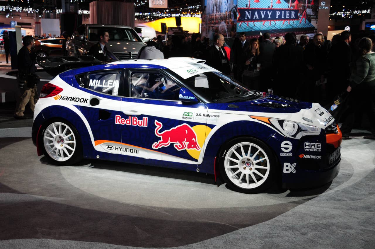 Hyundai Veloster Rally Car: Chicago 2011