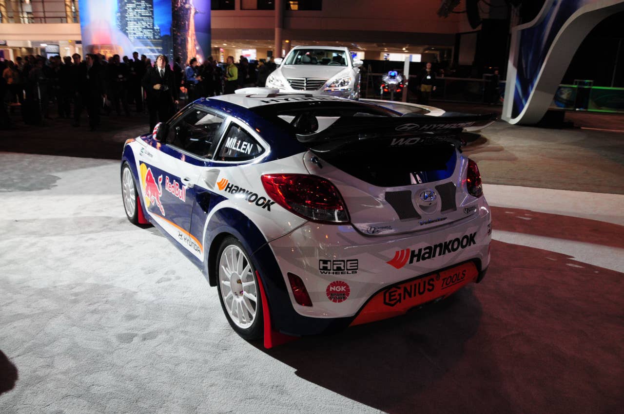Hyundai Veloster Rally Car: Chicago 2011Hyundai Veloster Rally Car: Chicago 2011