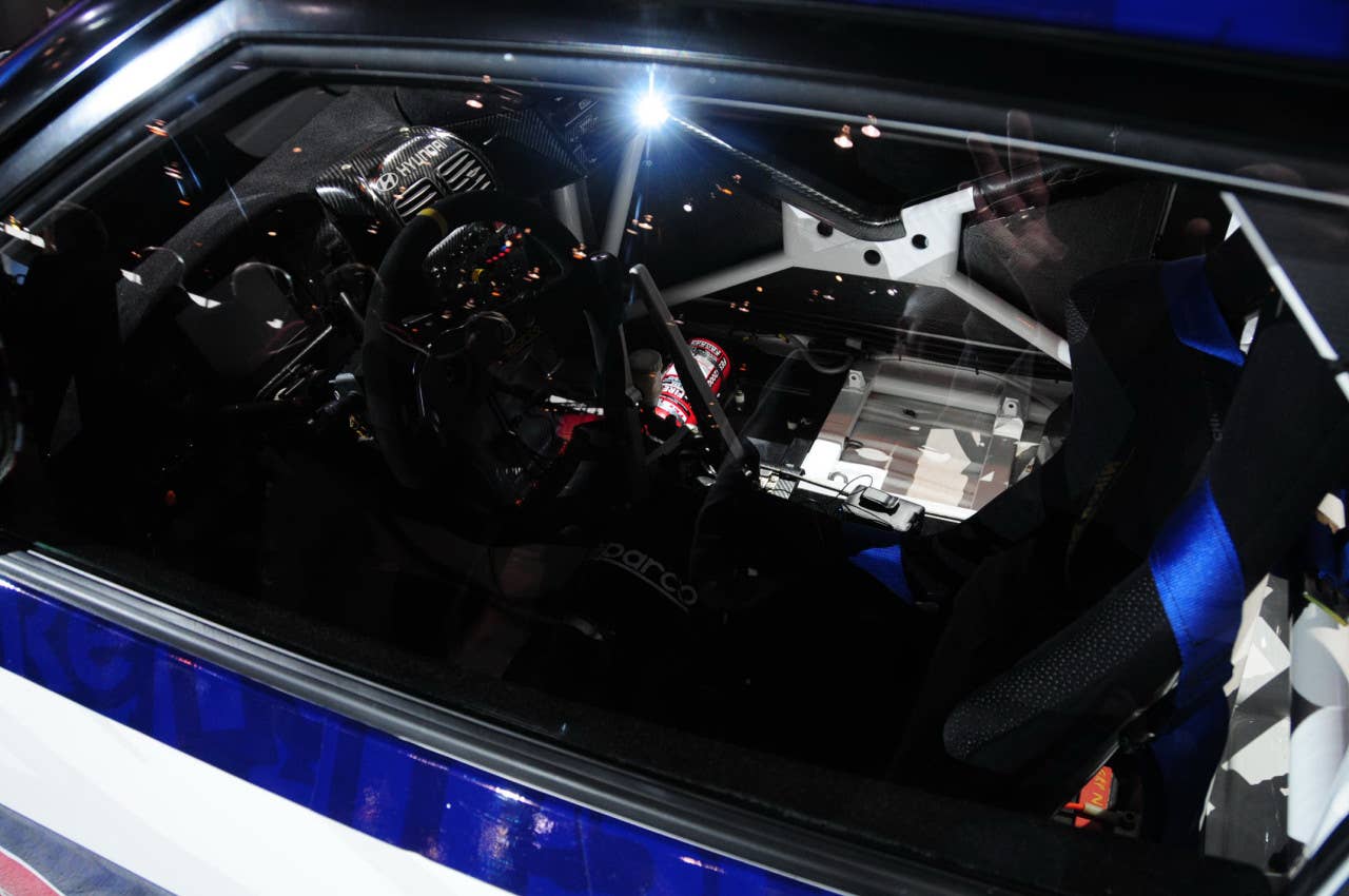 Hyundai Veloster Rally Car: Chicago 2011