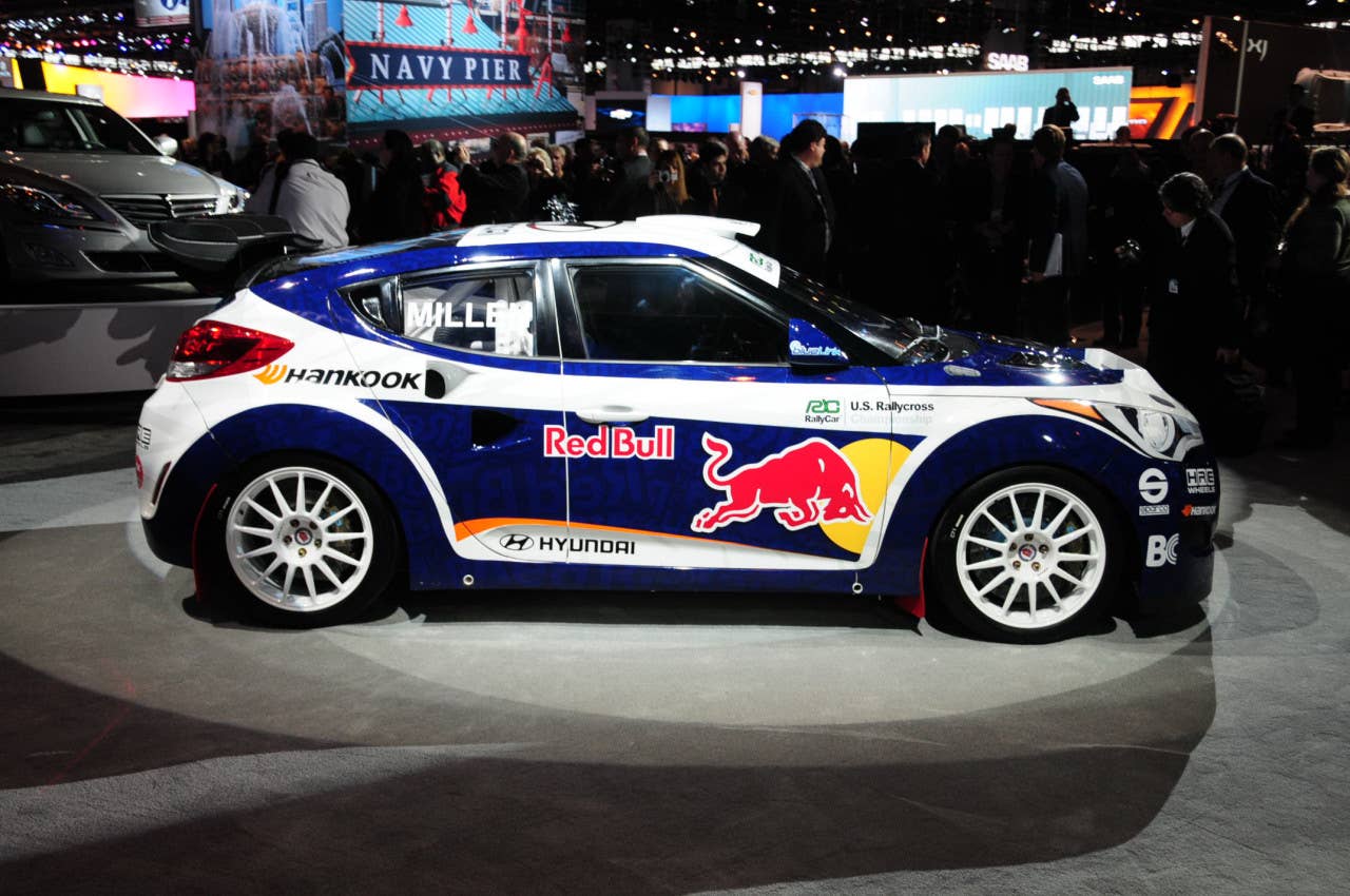 Hyundai Veloster Rally Car: Chicago 2011