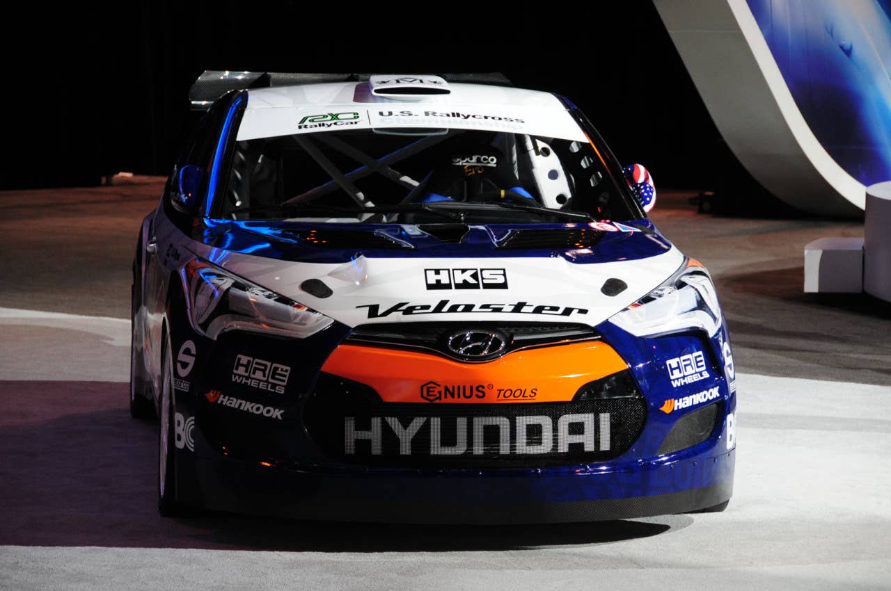 Hyundai Veloster Rally Car: Chicago 2011