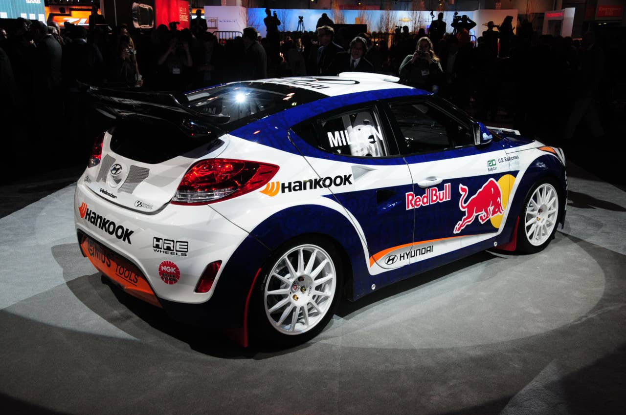 Hyundai Veloster Rally Car: Chicago 2011