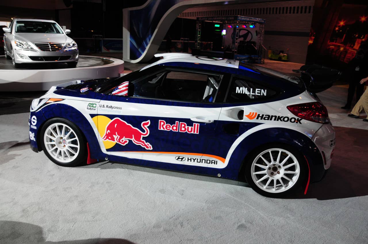 Hyundai Veloster Rally Car: Chicago 2011