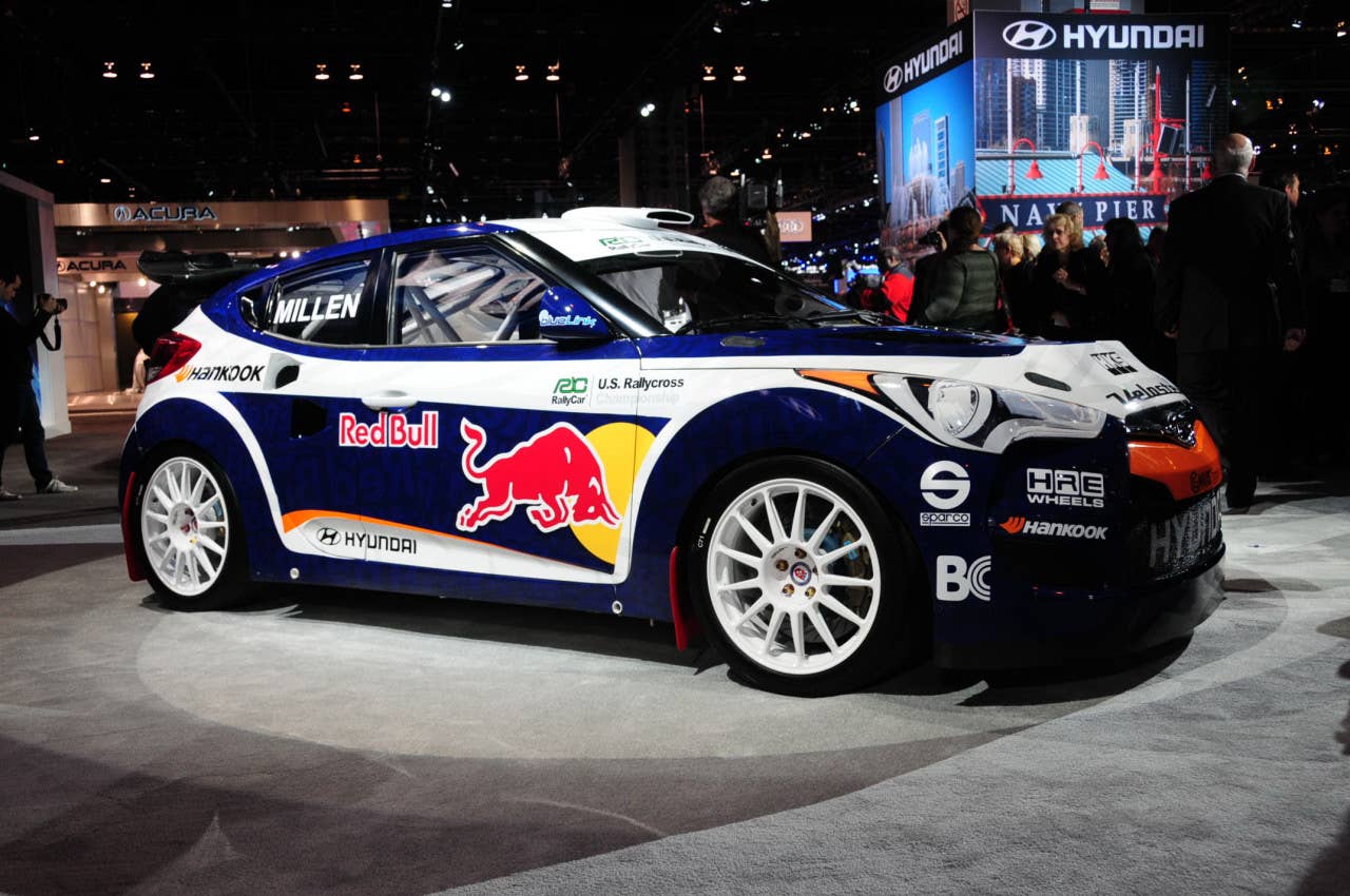 Hyundai Veloster Rally Car: Chicago 2011