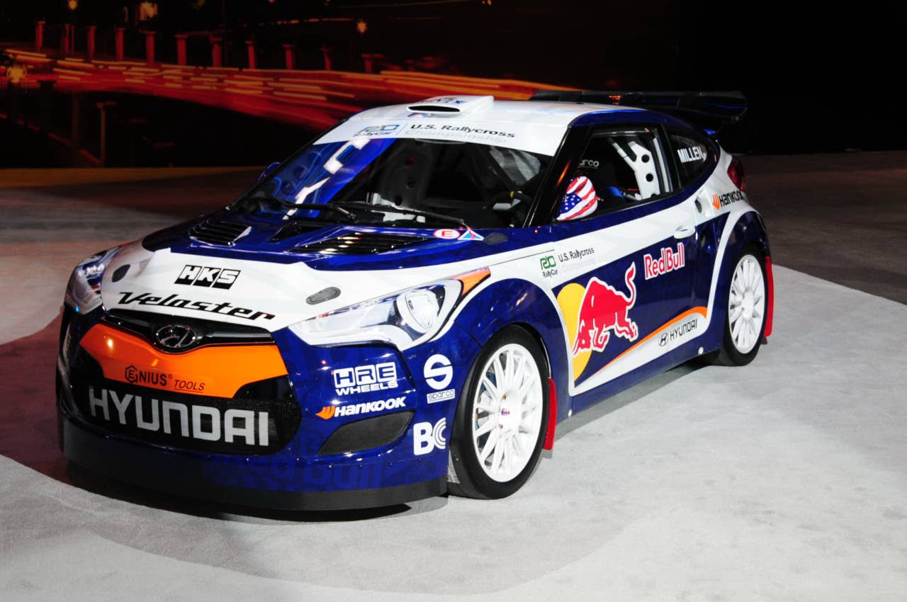 Hyundai Veloster Rally Car: Chicago 2011