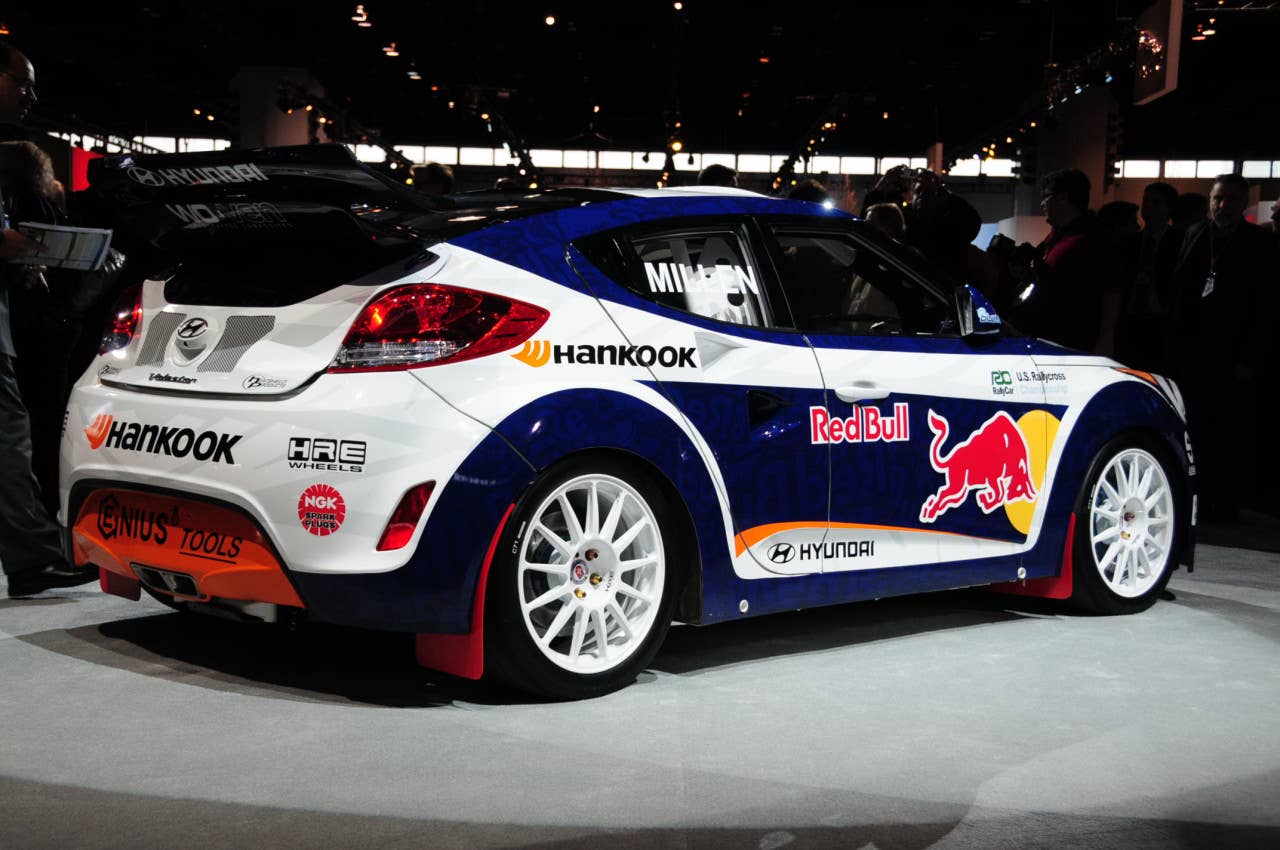 Hyundai Veloster Rally Car: Chicago 2011