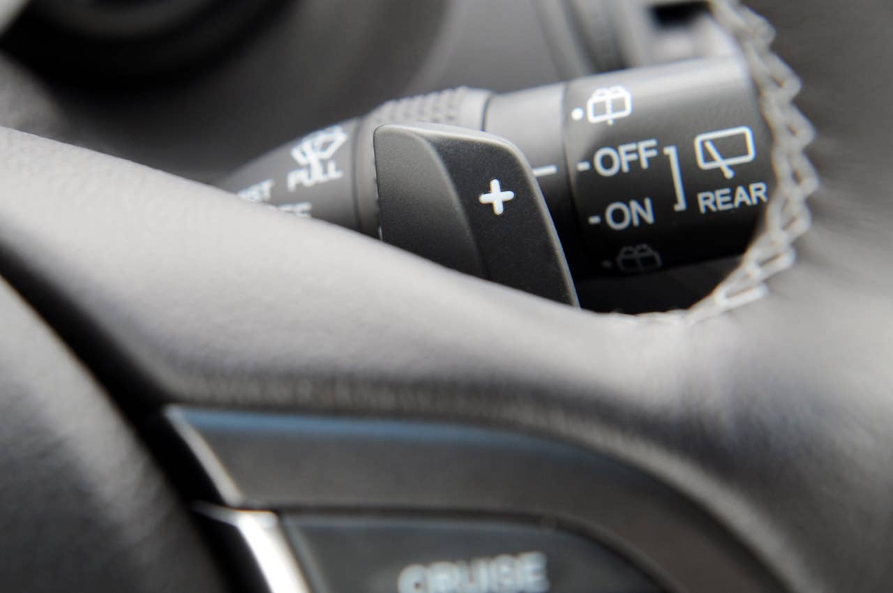 2011 Acura TSX Sport Wagon paddle shifter