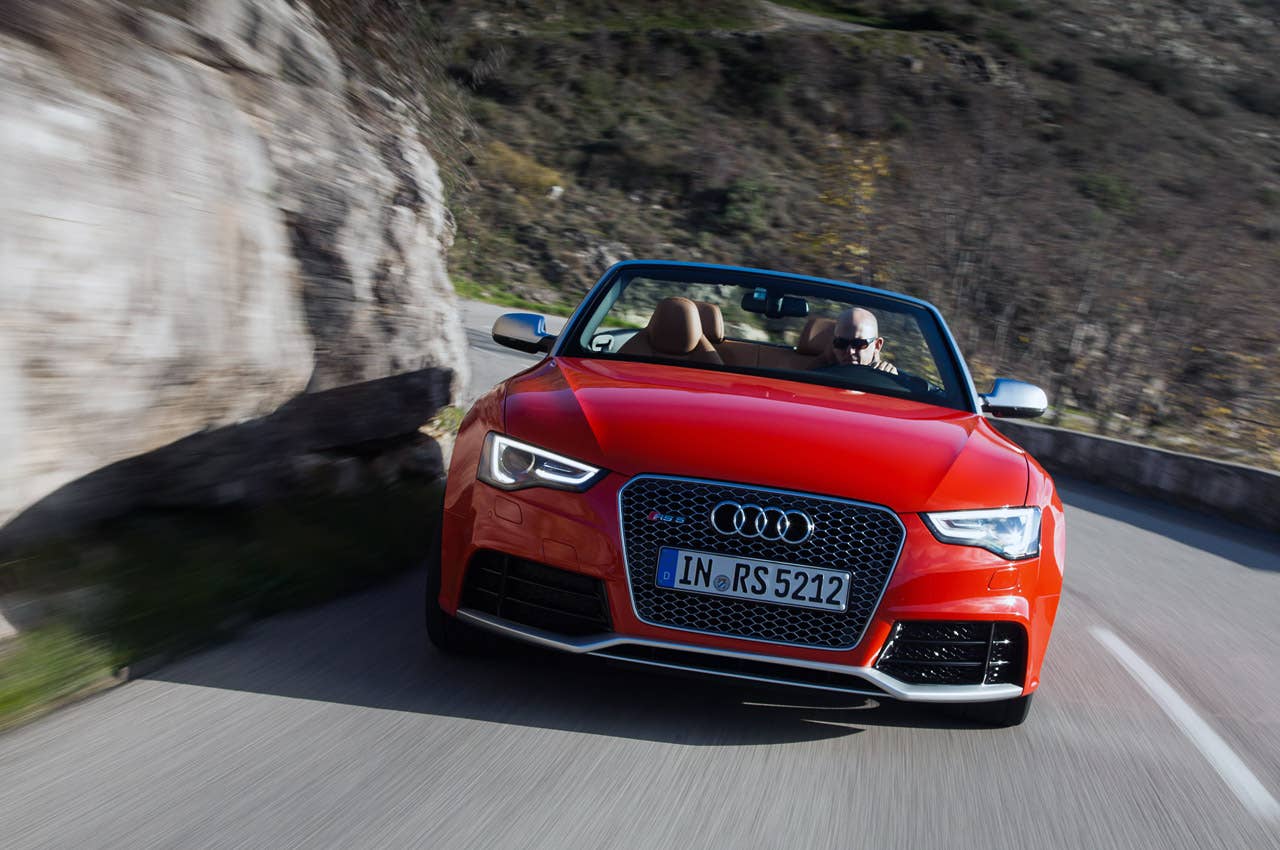 2014 Audi RS5 Cabriolet driving