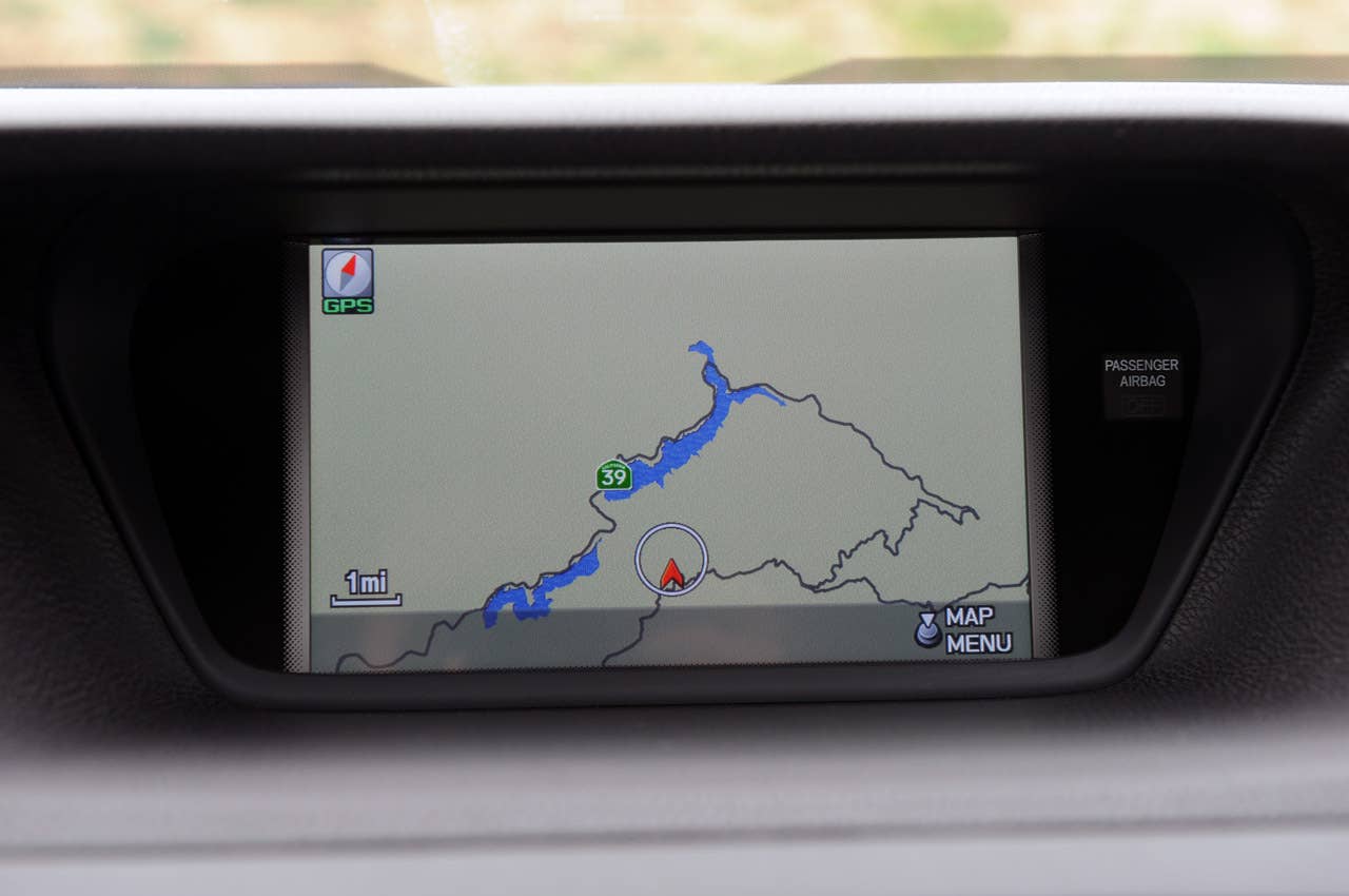 2011 Acura TSX Sport Wagon navigation system