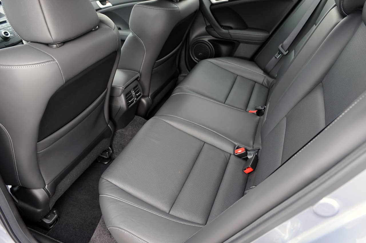 2011 Acura TSX Sport Wagon rear seats