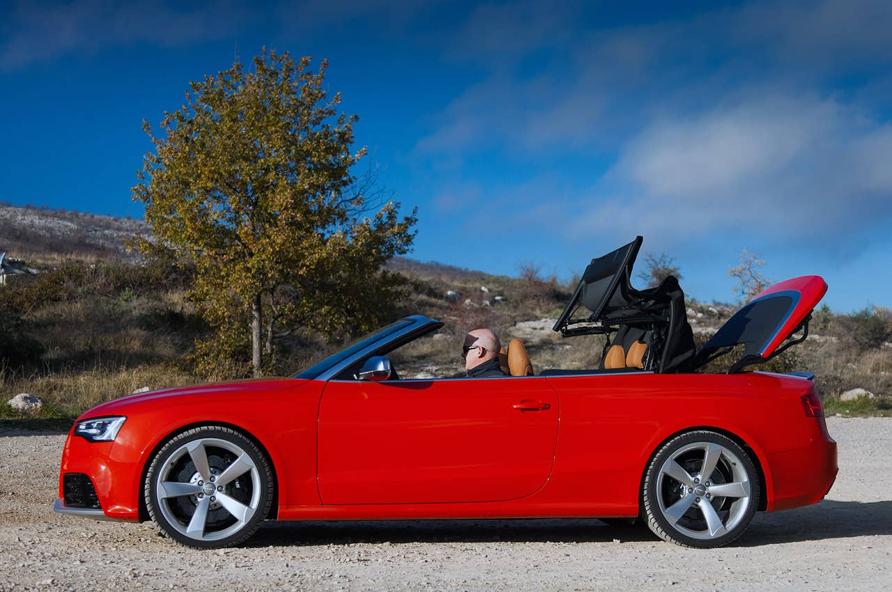 2014 Audi RS5 Cabriolet side view