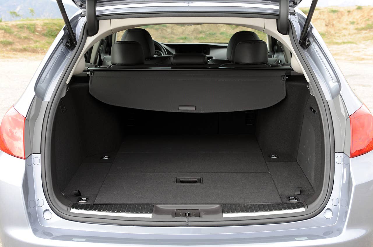 2011 Acura TSX Sport Wagon rear cargo area
