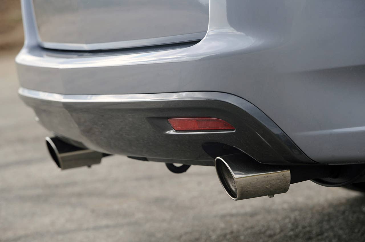 2011 Acura TSX Sport Wagon exhaust system