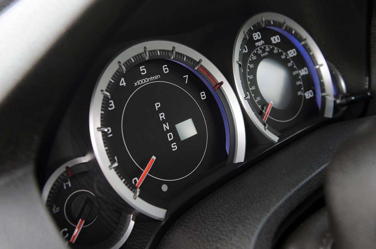 2011 Acura TSX Sport Wagon gauges