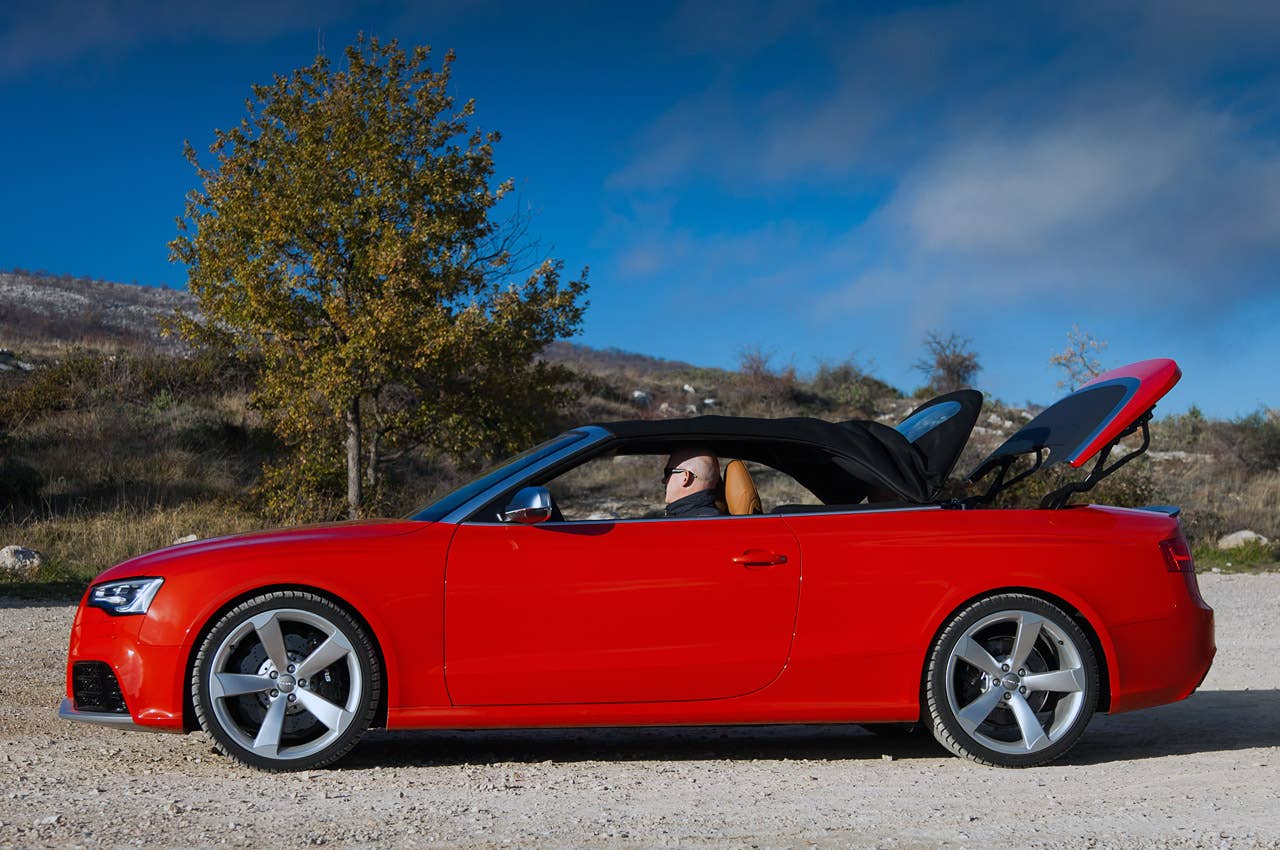 2014 Audi RS5 Cabriolet side view