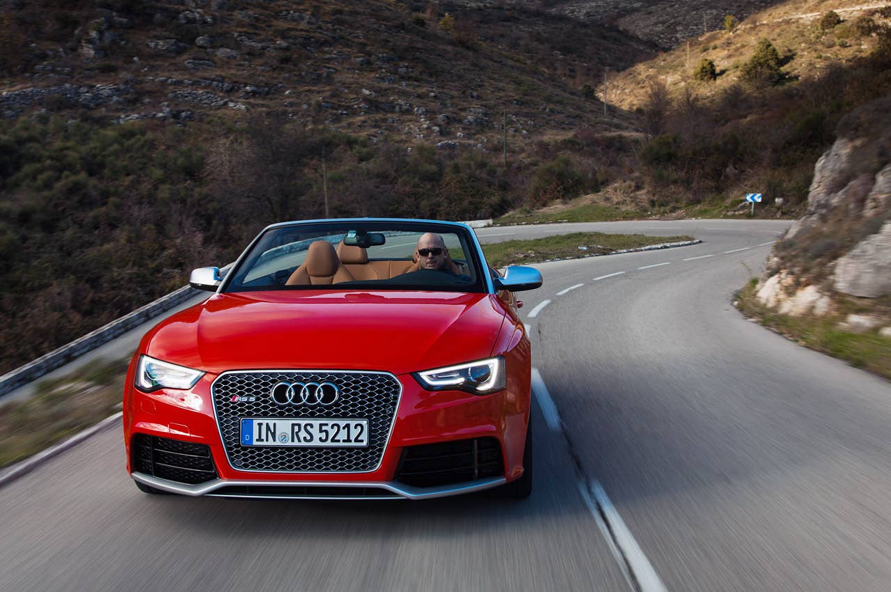 2014 Audi RS5 Cabriolet driving