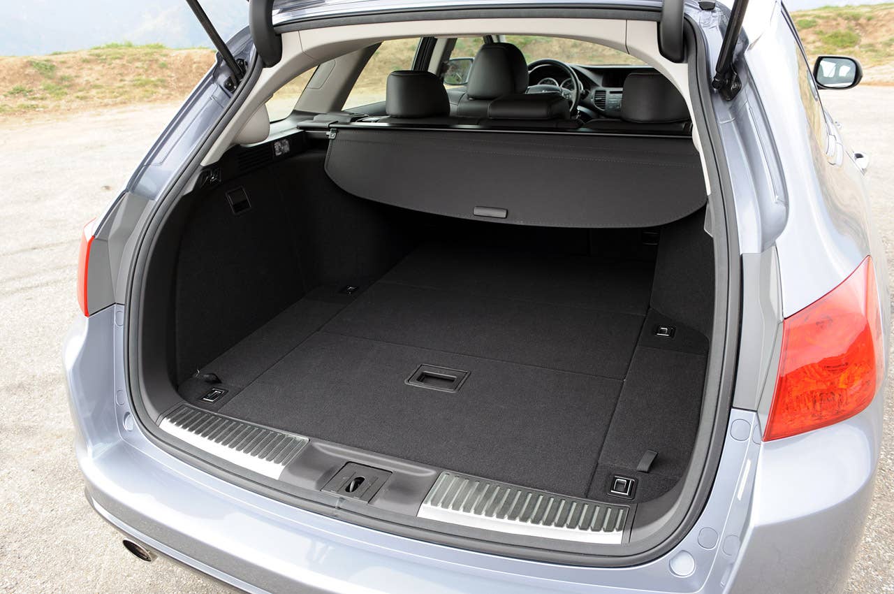 2011 Acura TSX Sport Wagon rear cargo area