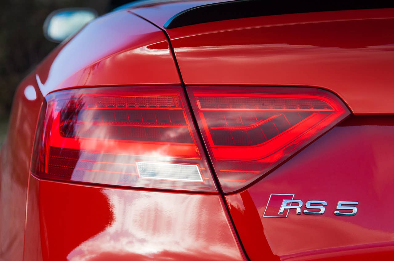 2014 Audi RS5 Cabriolet taillight
