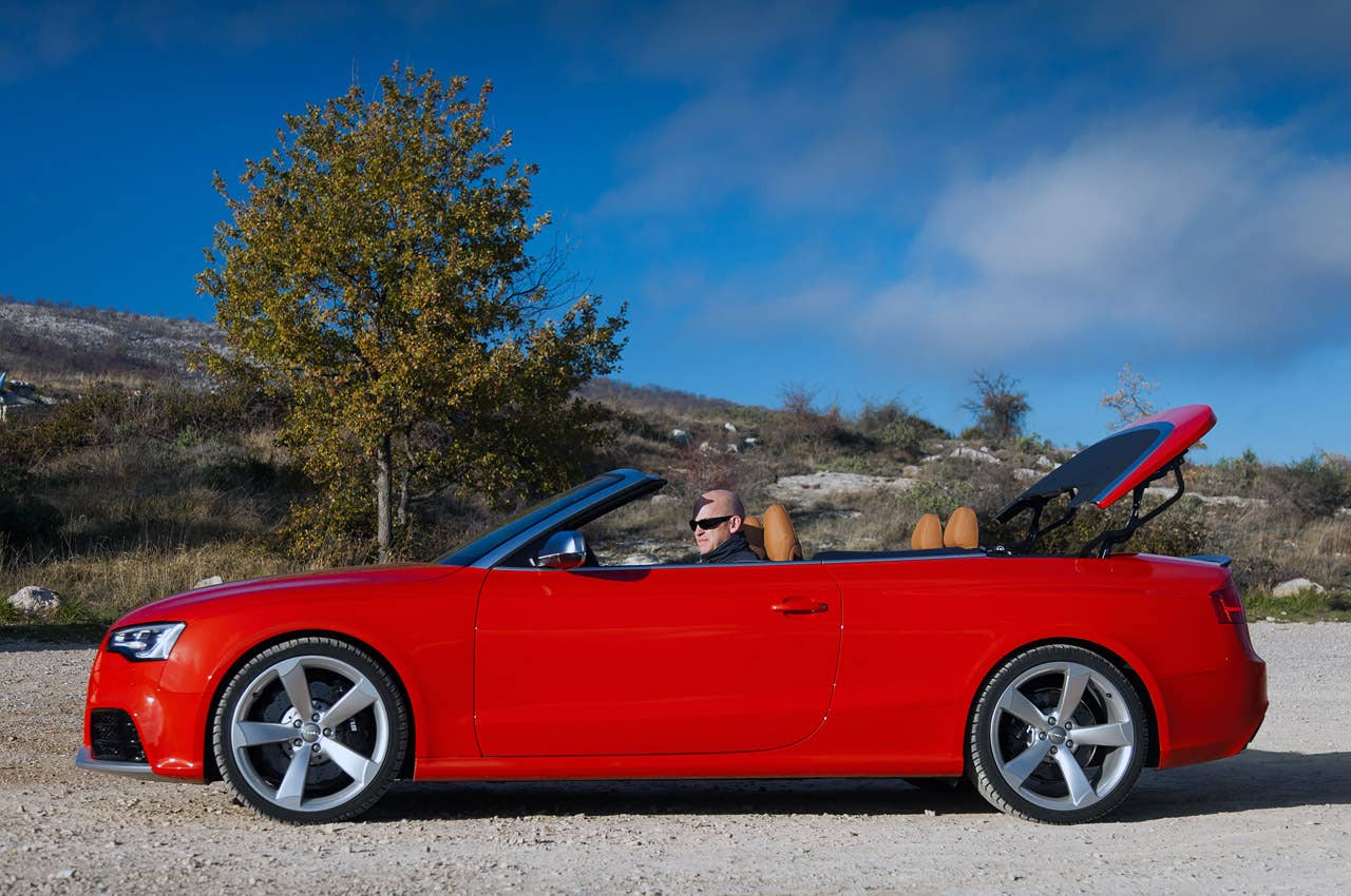 2014 Audi RS5 Cabriolet side view