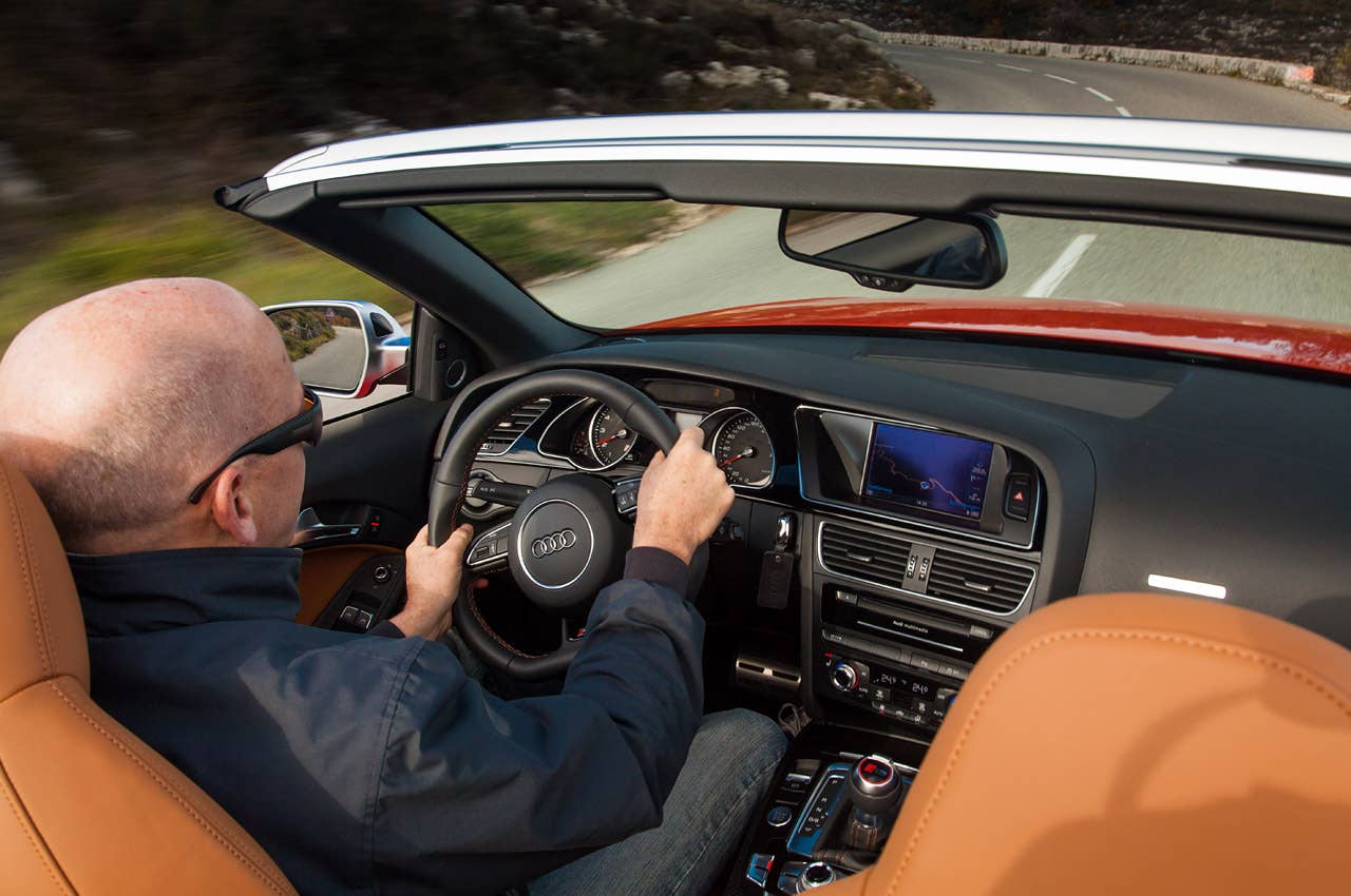 2014 Audi RS5 Cabriolet driving