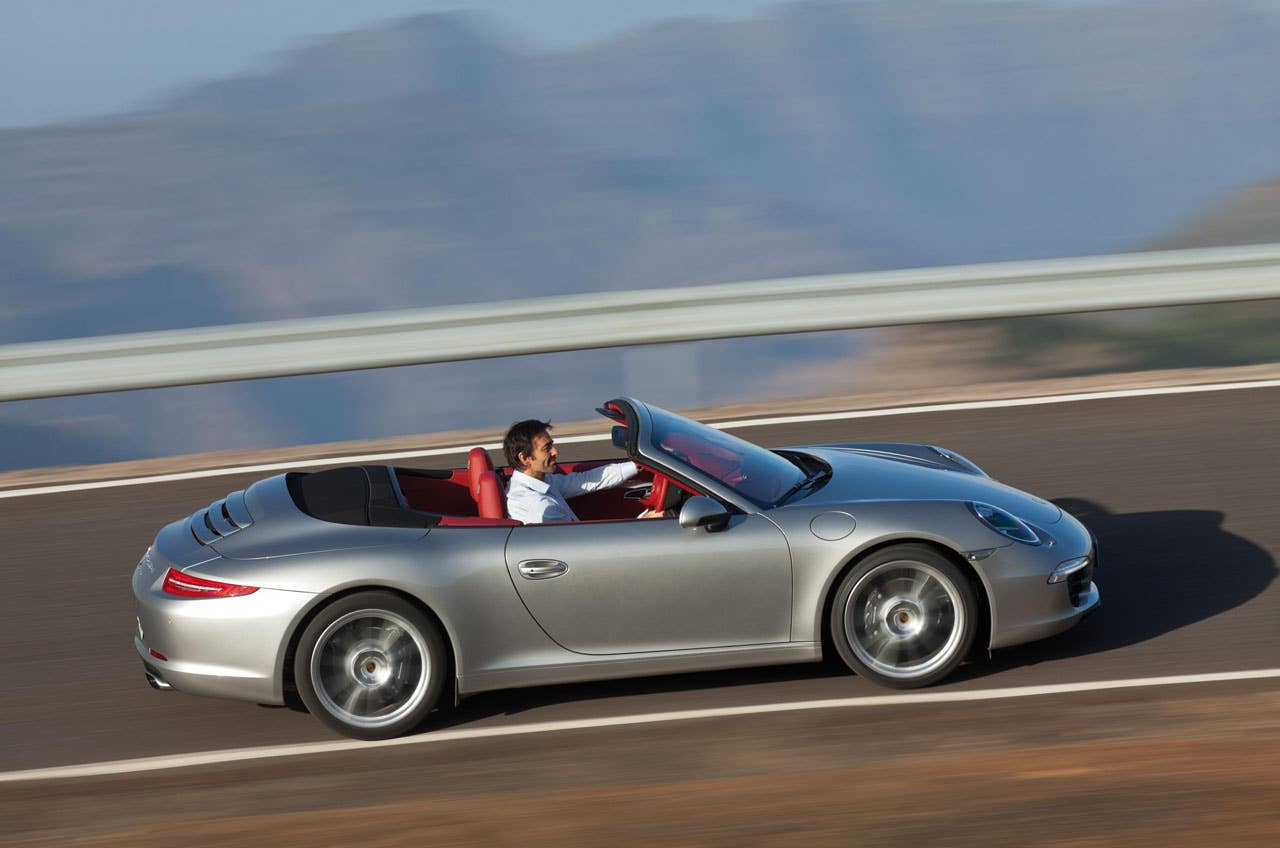 2012 Porsche 911 Carrera Cabriolet side