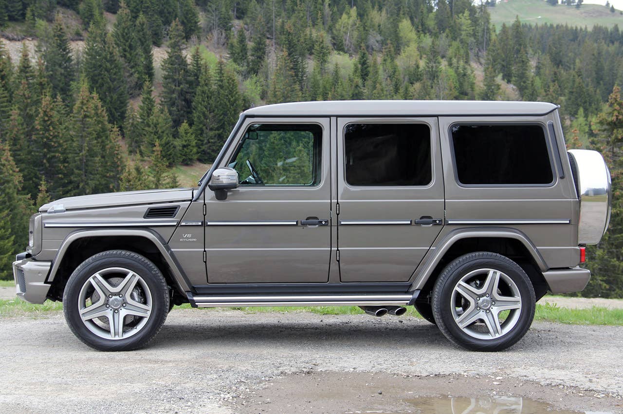 2013 Mercedes-Benz G63 AMG side view
