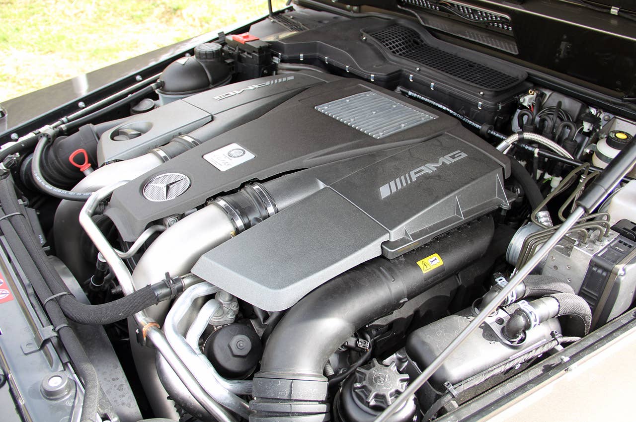 2013 Mercedes-Benz G63 AMG engine