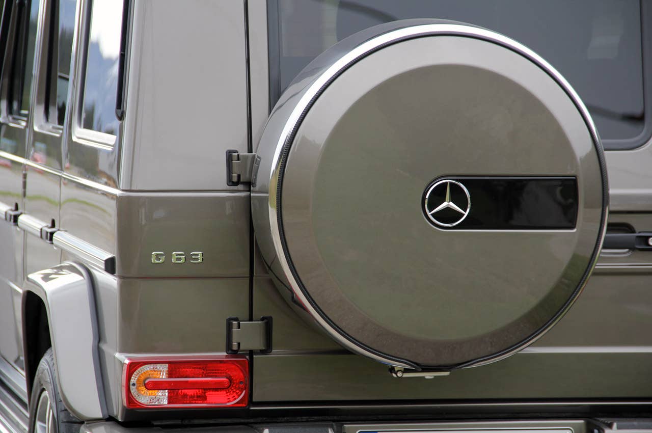 2013 Mercedes-Benz G63 AMG spare tire