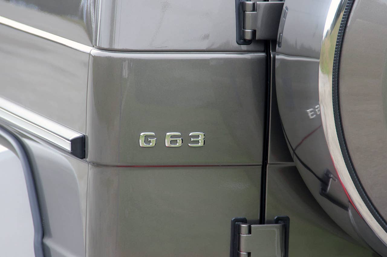 2013 Mercedes-Benz G63 AMG badge