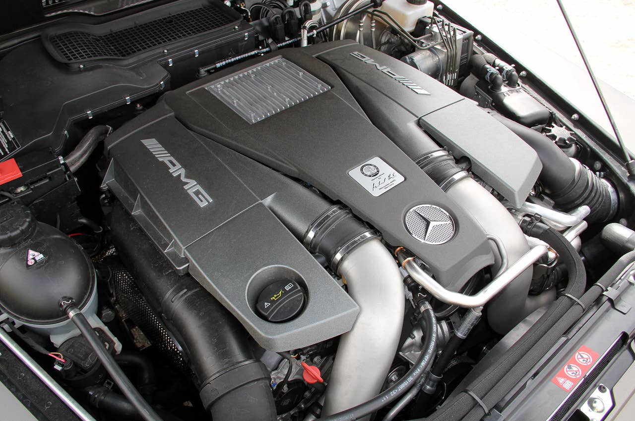 2013 Mercedes-Benz G63 AMG engine