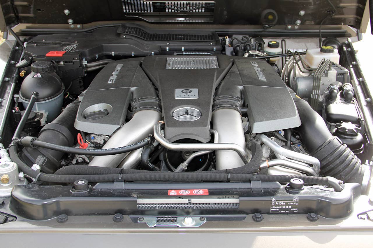 2013 Mercedes-Benz G63 AMG engine