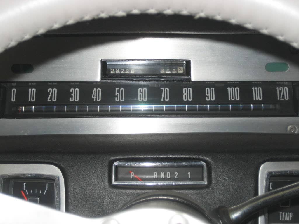 Bugatti Lincoln Custom gauges
