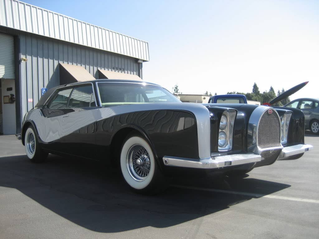 Bugatti Lincoln Custom front 3/4