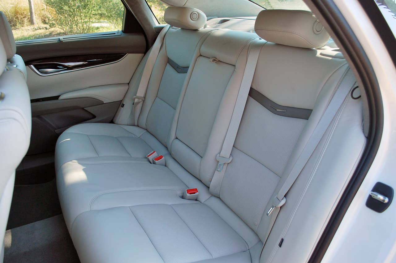 2013 Cadillac XTS rear seats