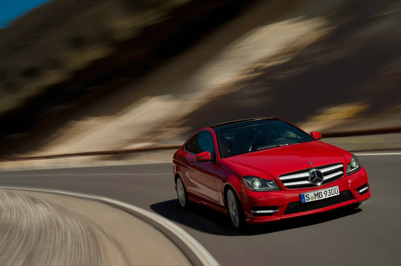 2012 Mercedes-Benz C-Class Coupe.