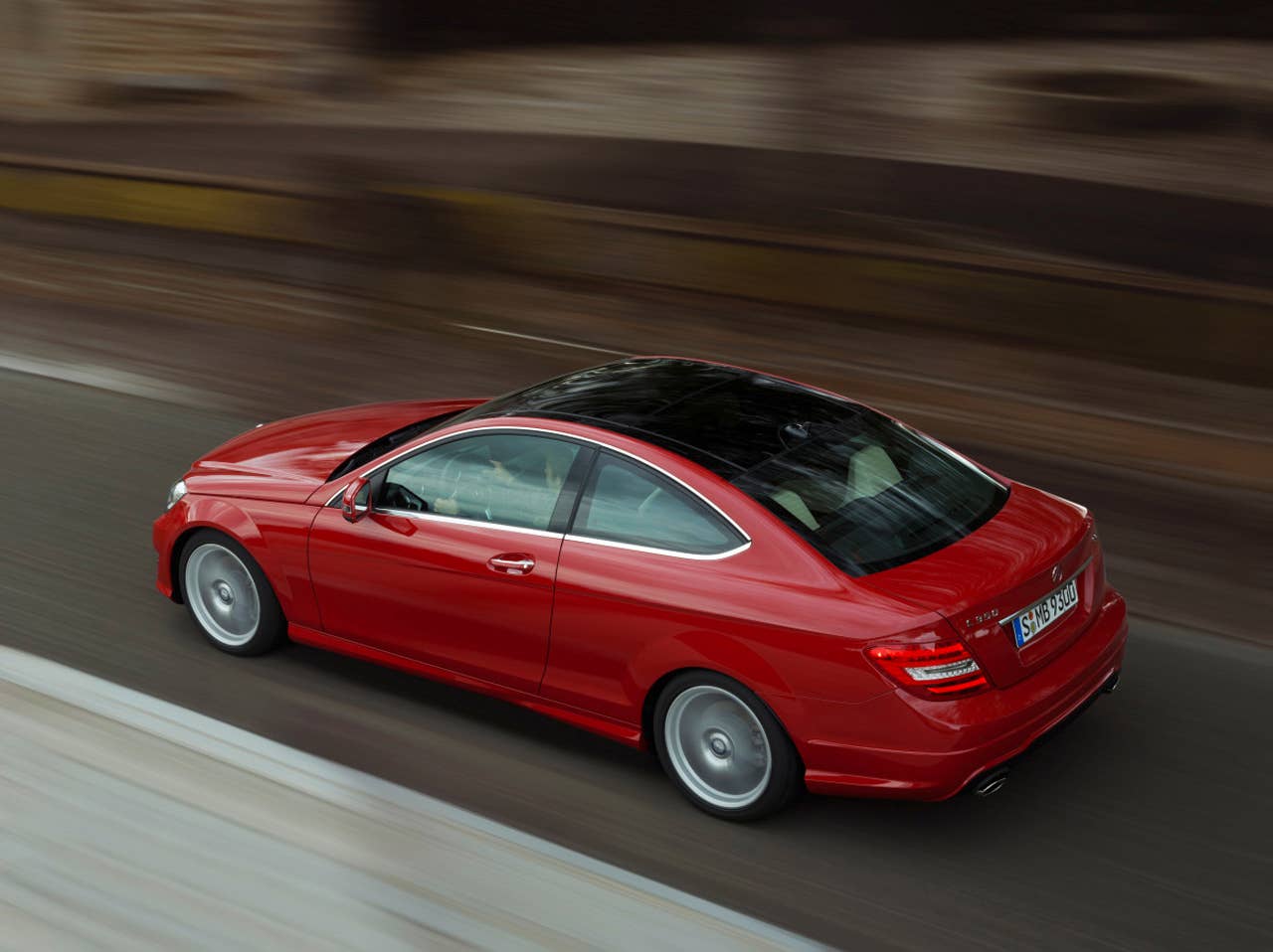 2012 Mercedes-Benz C-Class Coupe.