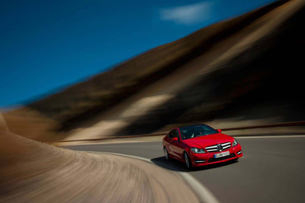 2012 Mercedes-Benz C-Class Coupe.