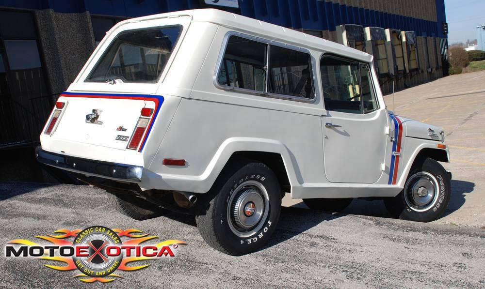 1970 Jeep Jeepster Commando Hurst rear 3/4